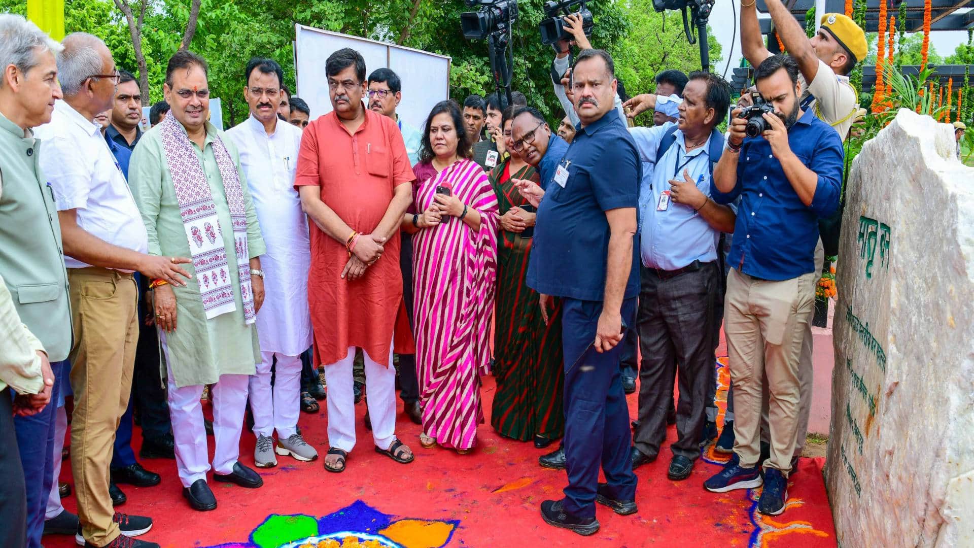 Rajasthan 75th state level forest festival in pictures 50 crore trees will be planted in next five years