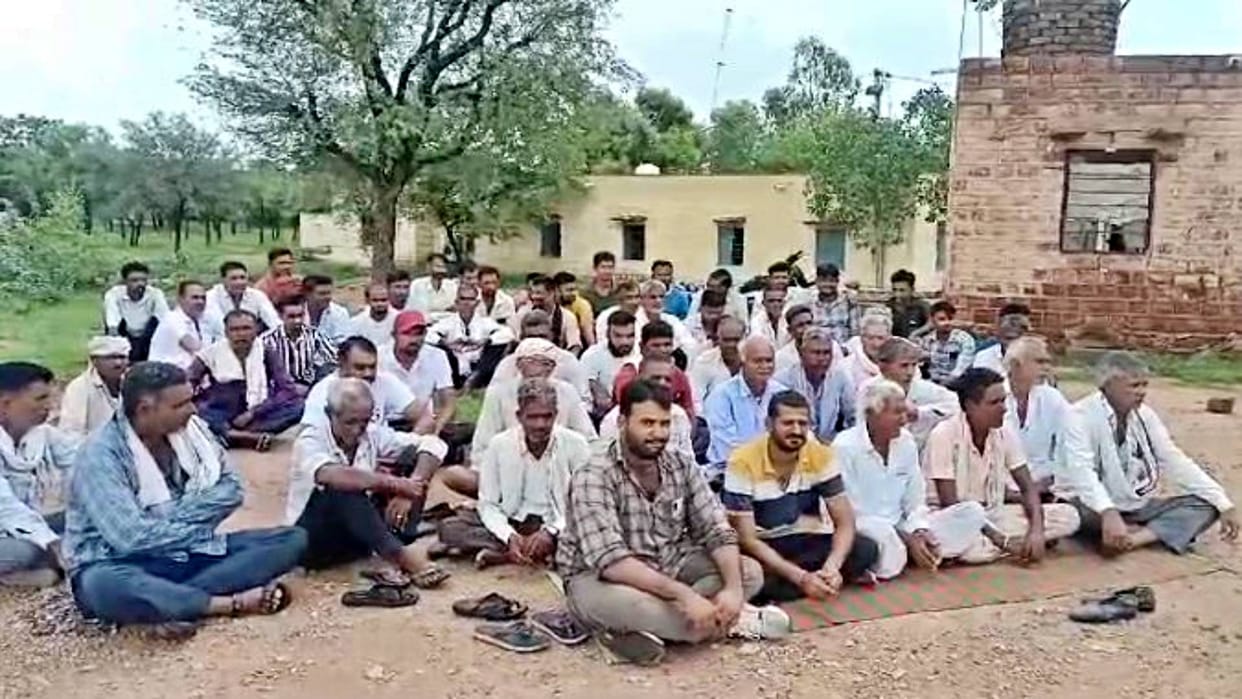 Nagaur Villagers stage protest when no action is taken SHO says Do whatever you want to do