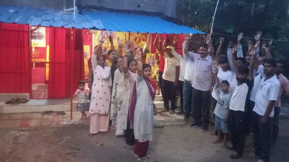 Chandigarh Municipal corporation sent notice for demolition of two temples in Maulijagran