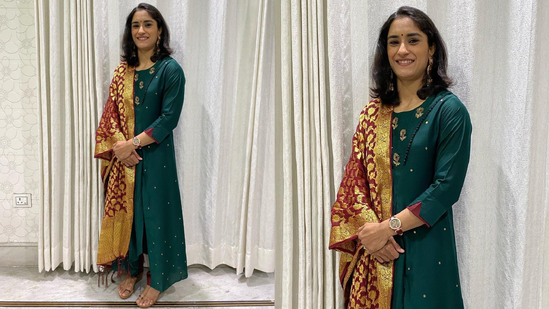 Olympics 2024 Vinesh Phogat Indian Looks vinesh phogat olympics 2024 results live hindi
