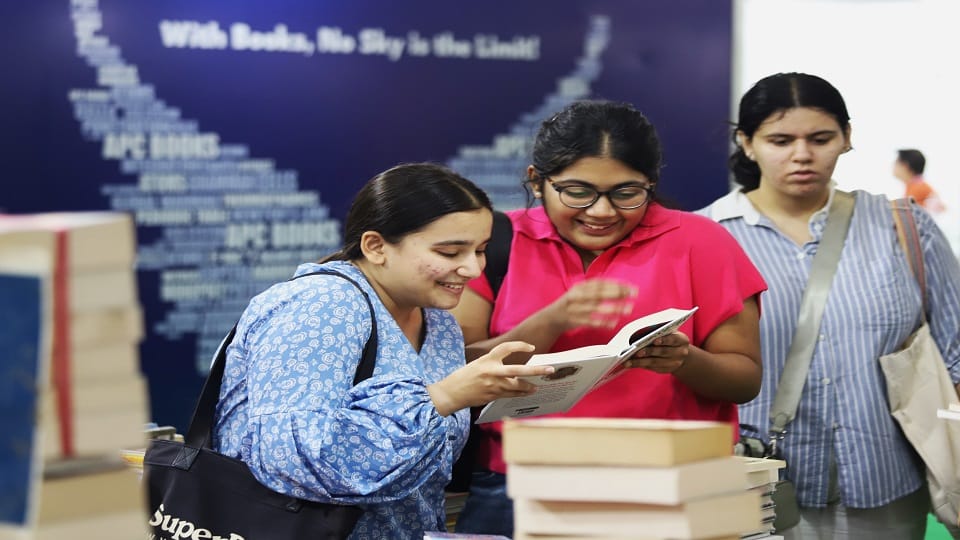 Book Fair: Religious, yoga and children's stories became the first choice.