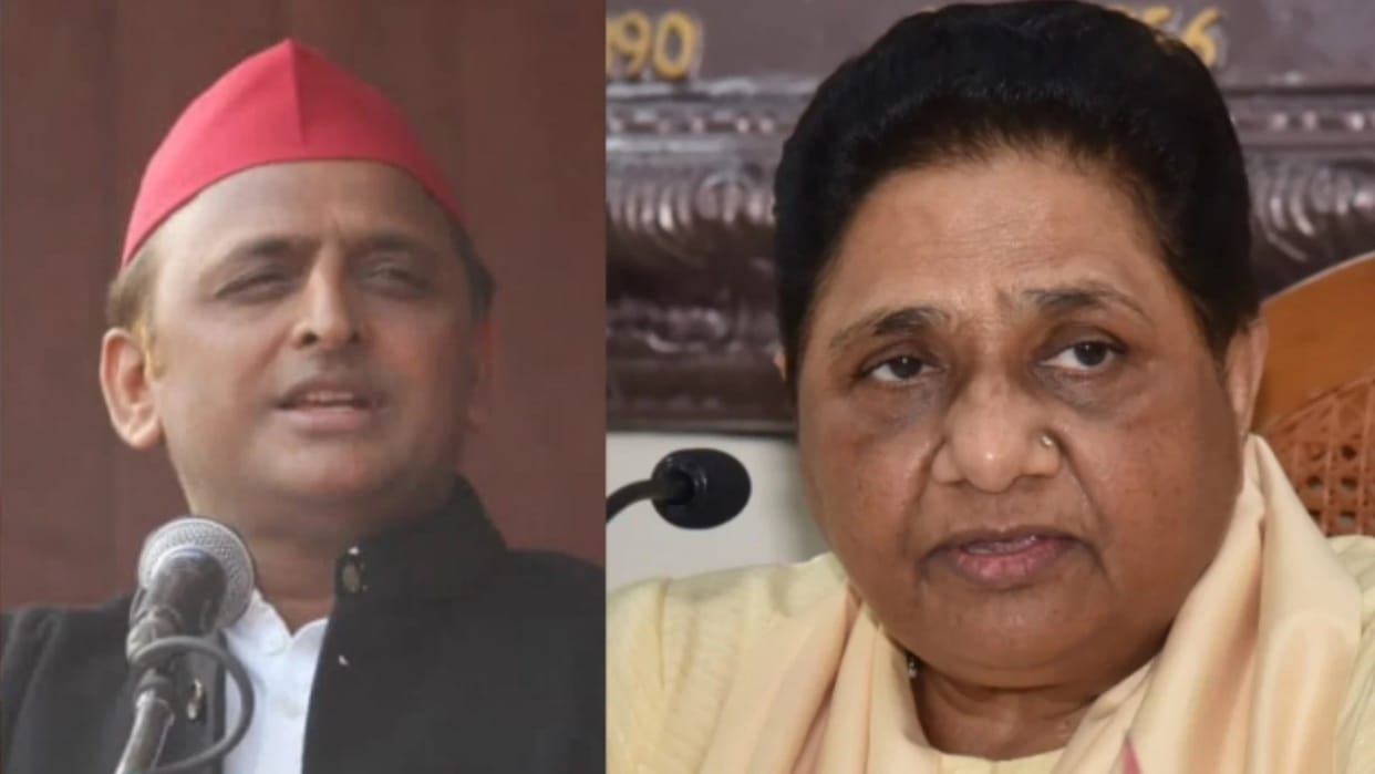 Akhilesh Yadav supports Mayawati against BJP MLA comment.