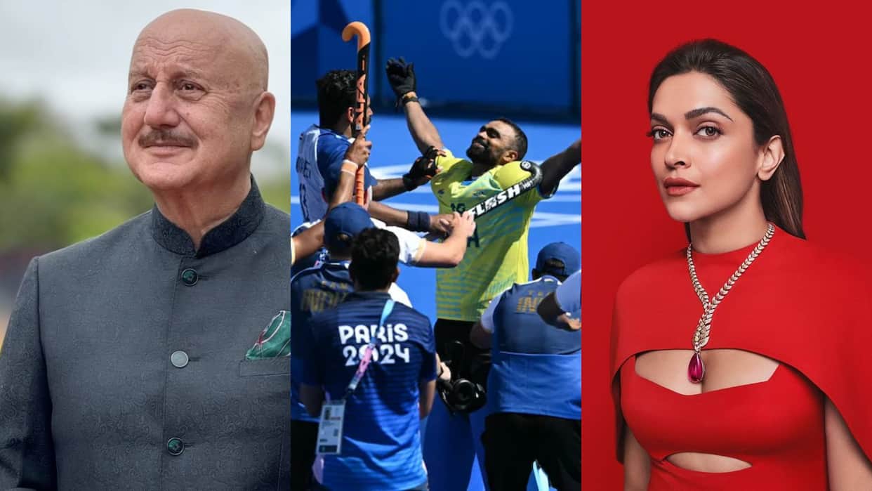 Paris Olympics 2024 Deepika Padukone Riteish Deshmukh Anupam Kher Rejoice India Mens Hockey Team Wins Bronze