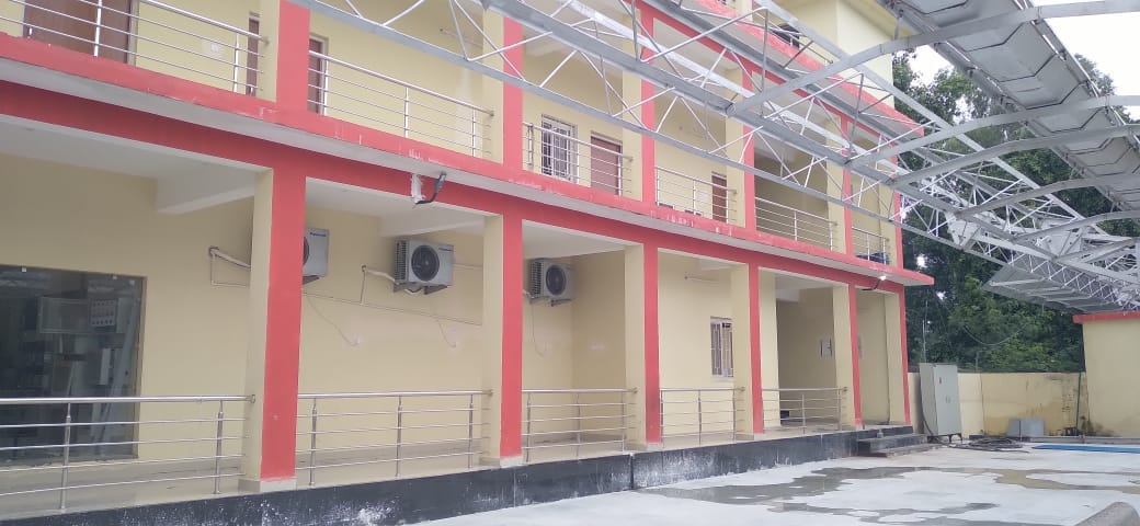 Damoh work on RPF police station building at railway station to be constructed at cost of Rs 40 lakh