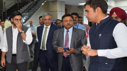 Election Commission of India delegation at Srinagar to review poll preparedness in Jammu and Kashmir
