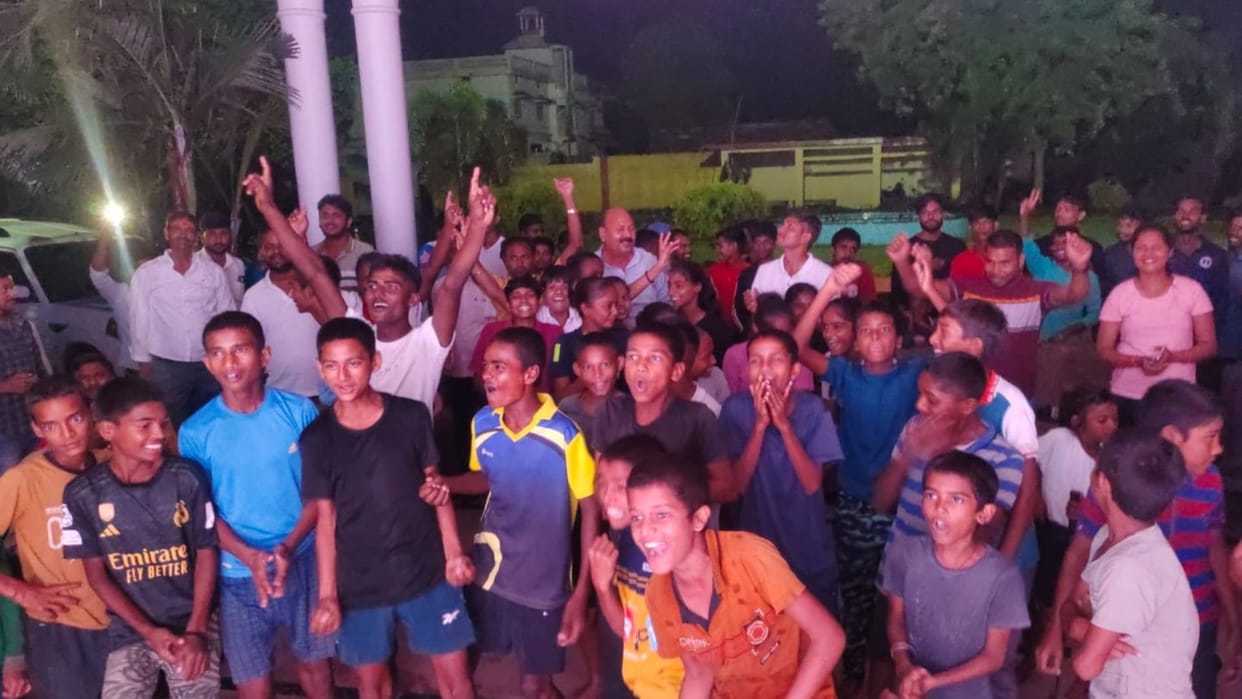India won consecutive medals in Olympics celebrations held hockey player Lalit house in Varanasi