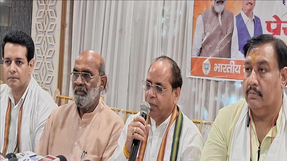 Saharanpur: Discord in BJP, city MLA said, I will not sit with those who call me traitor