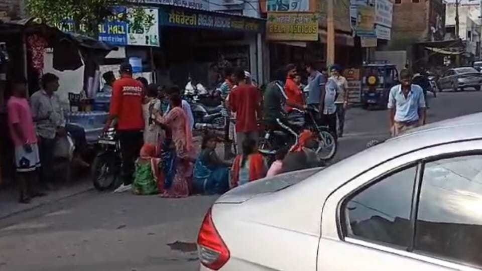 Man died in accident in kapurthala