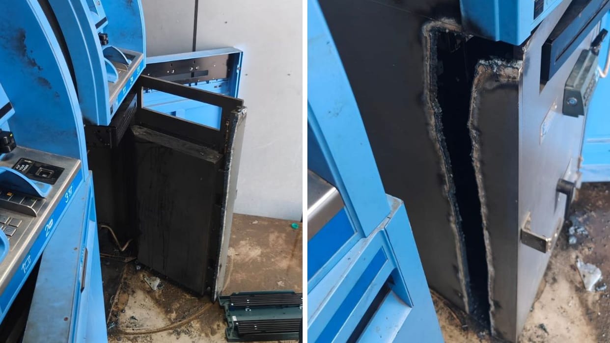 Himachal News cut ATM with a cutter in Baghwaniyan of Baddi stole Rs 19 lakh