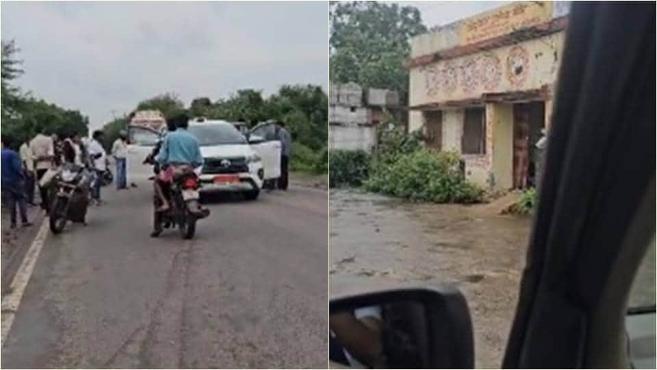 DM took people injured in road accident to hospital