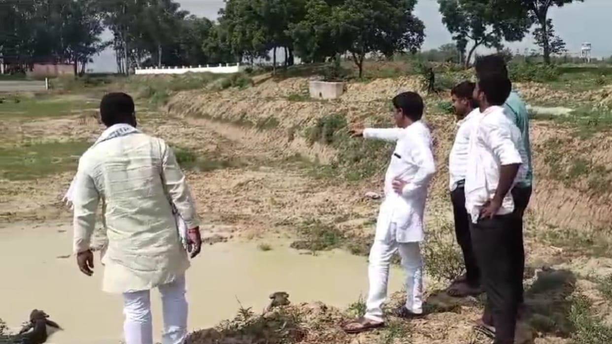 Bihar: Fraud in name of pond beautification in Kaimur, 50% payment made despite ban on payment to contractor