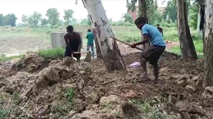 Bihar: Fraud in name of pond beautification in Kaimur, 50% payment made despite ban on payment to contractor