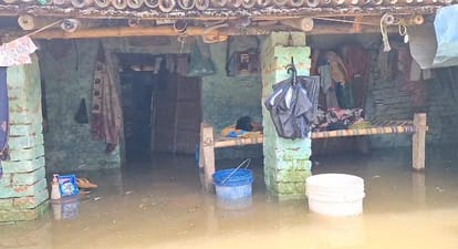 Bihar: People troubled by floods in many areas of Muzaffarpur; Schools also closed; bagmati river, rain