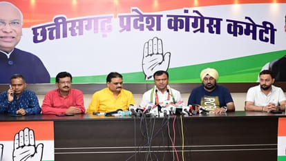 Chhattisgarh Congress protest on 16 August: Gau Satyagraha in district and blocks; 14 aug Samvidhan Yatra