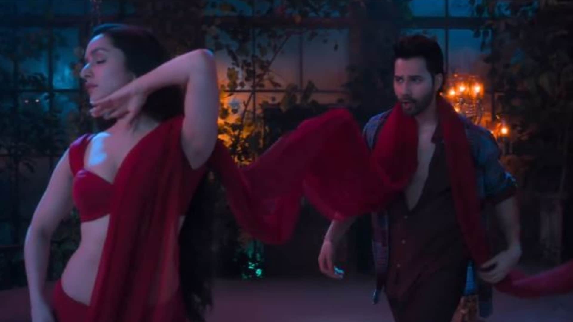 Stree 2 Khoobsurat Song Out Bhediya 2 actor varun dhawan shraddha kapoor sizzling romantic chemistry watch
