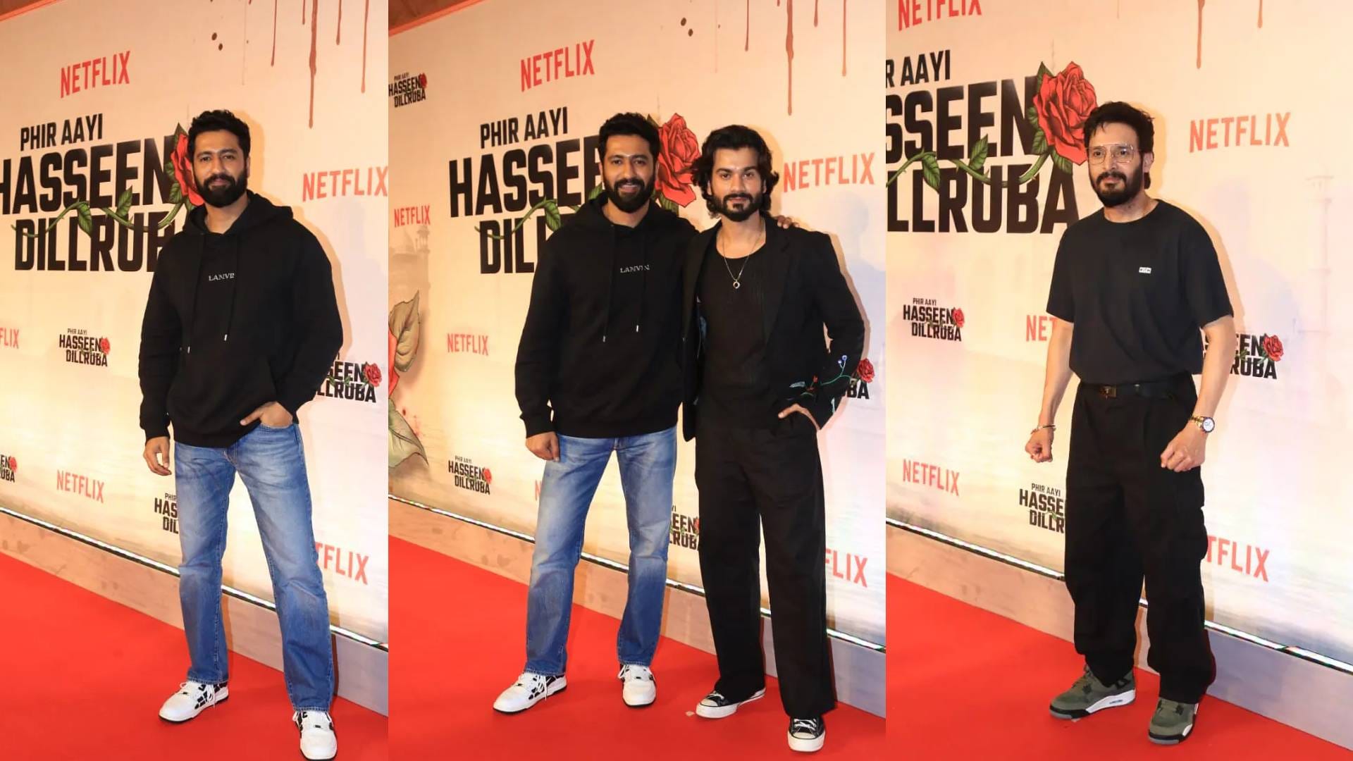 Phir Aayi Hasseen Dillruba screening Taapsee pannu Anand L Rai Vikrant Massey sunny vicky kaushal jimmy Kanika