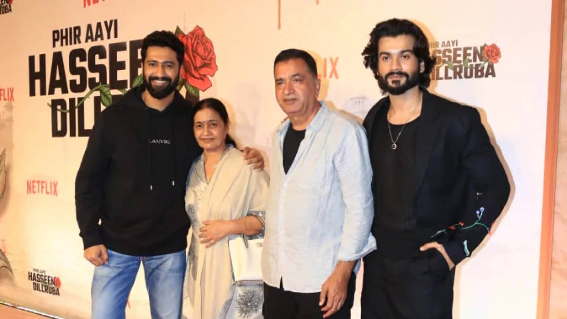 Phir Aayi Hasseen Dillruba screening Taapsee pannu Anand L Rai Vikrant Massey sunny vicky kaushal jimmy Kanika