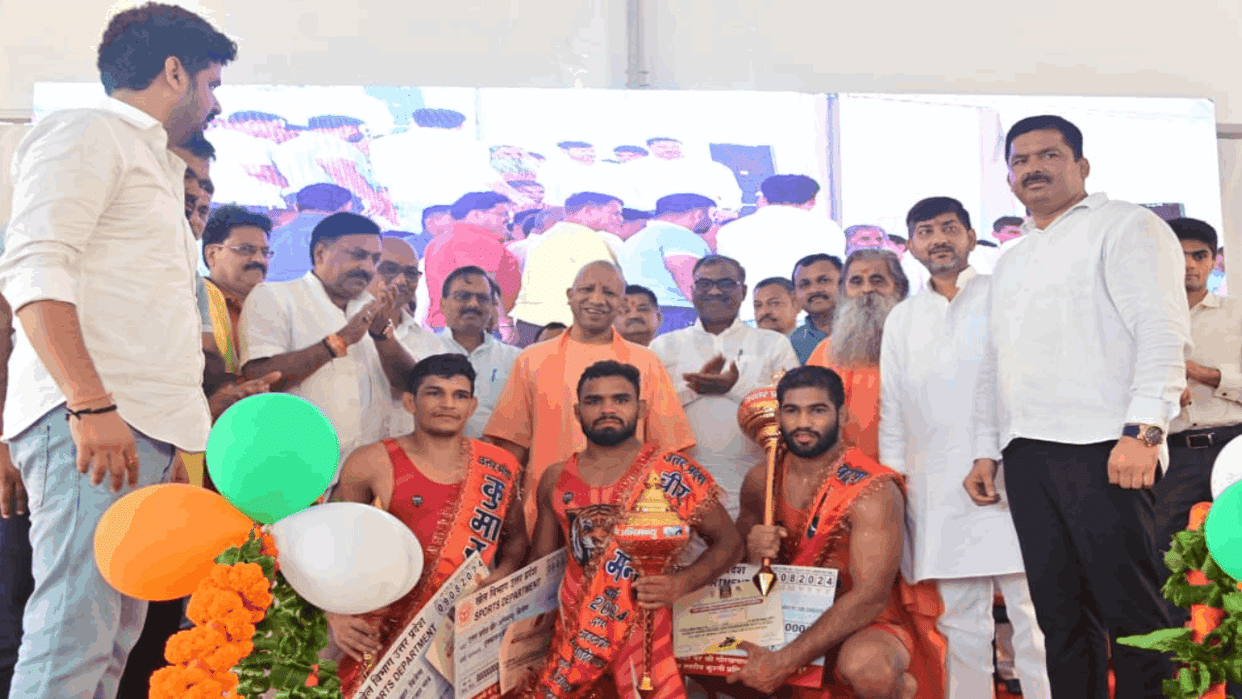 CM Yogi said PM Modi is working to take sports to new heights