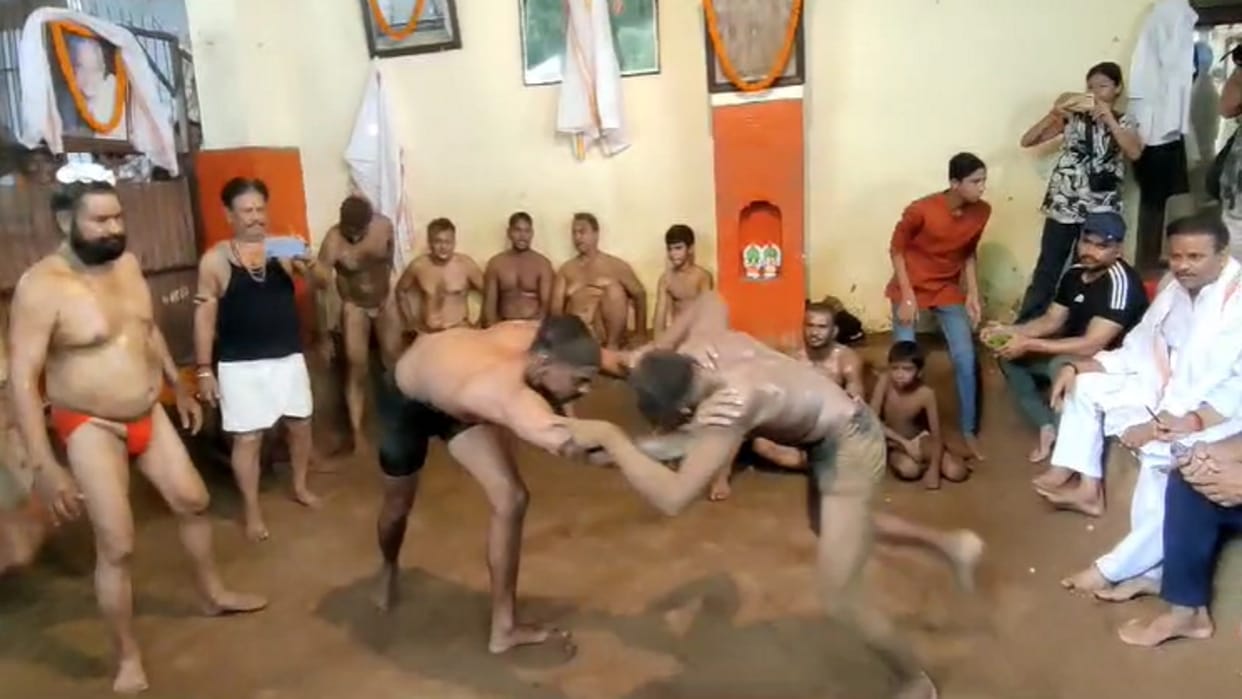 Wrestling arenas in Sangam city have lost their shine due to the passage of time, youth are turning to gyms