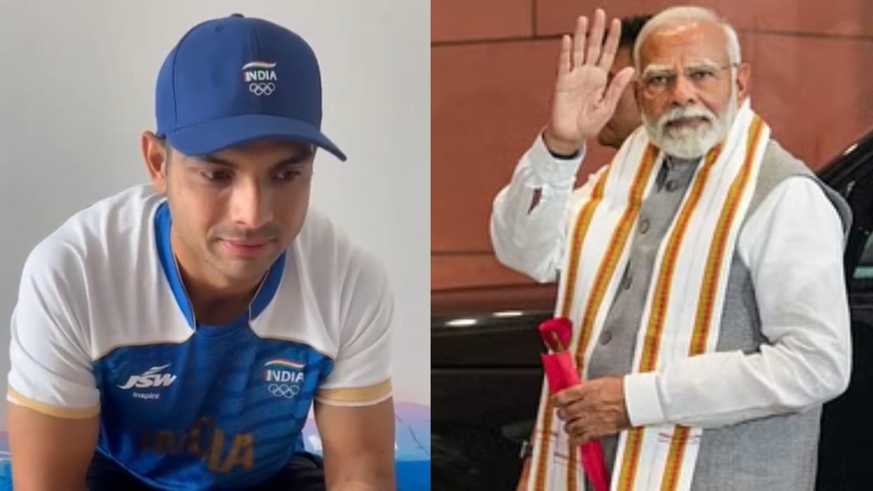 PM Modi spoke to silver medal winner Neeraj Chopra, took update on his injury paris olympics 2024