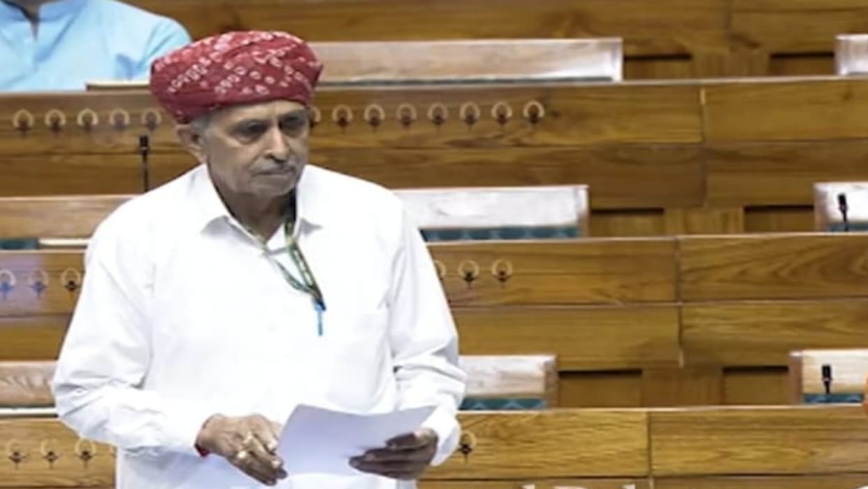 Sirohi: Hope arose regarding water after Modiji became PM, Lumbaram demanded to provide water from Mahi Dam