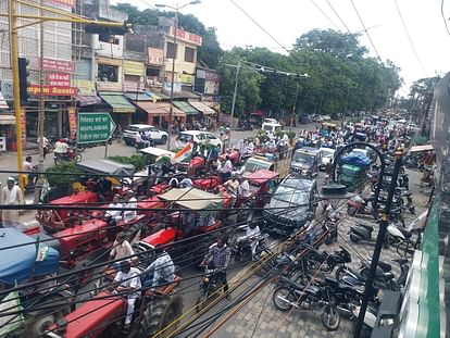 Meerut: Bhakiyu tractor tricolor march today, will surround commissionerate