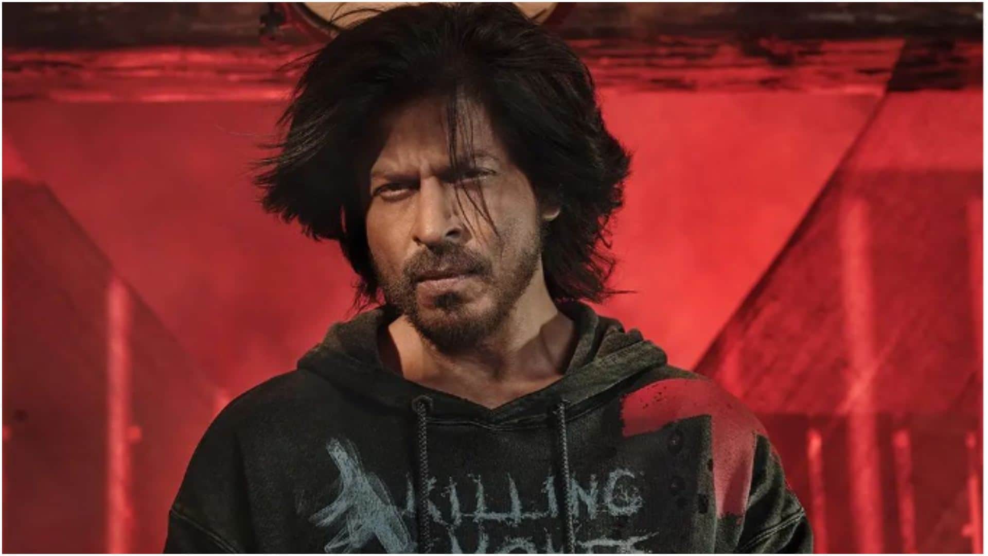 Shah Rukh Khan Spotted at Airport in stunning look wearing orange jacket actor left for Switzerland