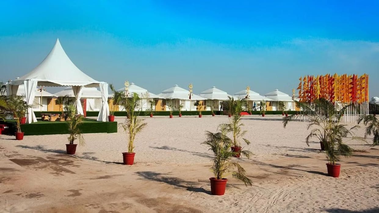 NGT heard case of building tent city in varanasi