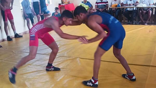 Women dominate wrestling 150 players showed their strength in Kashi