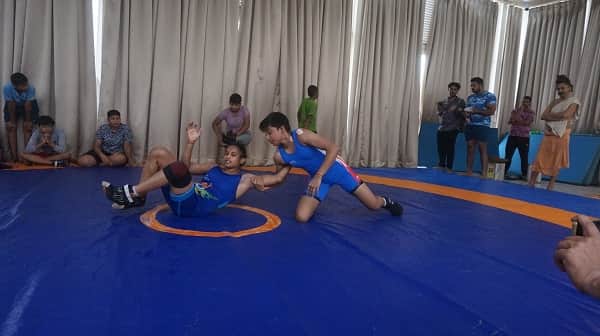 Women dominate wrestling 150 players showed their strength in Kashi