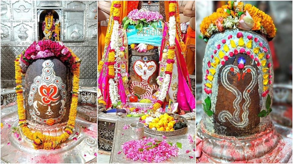 Ujjain Baba Mahakal decorated with snakes in Bhasma Aarti on Nag Panchami