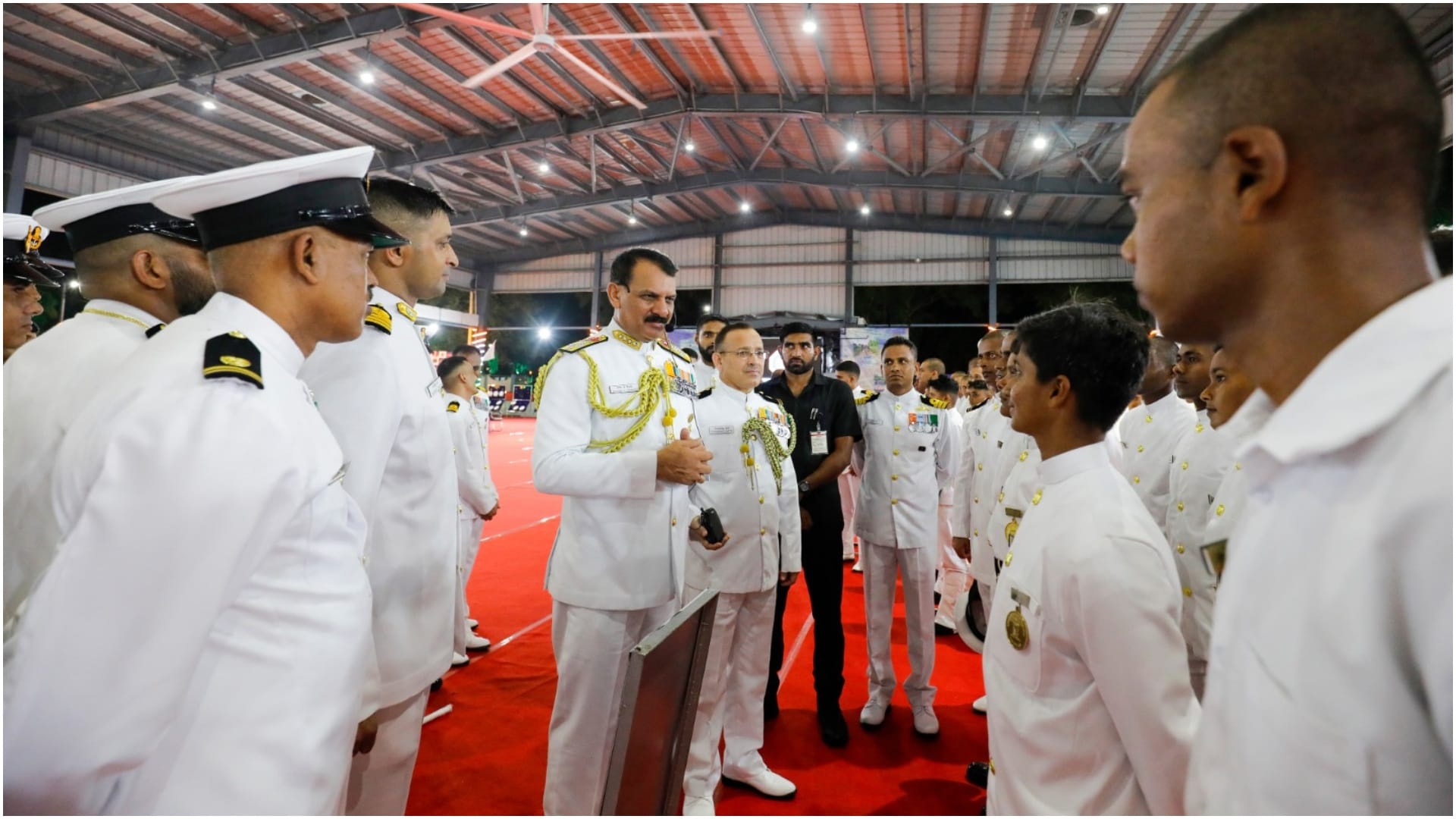 Fourth batch of Agniveers joined the Last Step on INS Chilka received medals and trophies