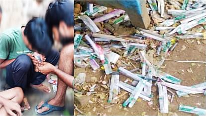 Bihar Drug Addiction: School children in Motihari are taking ganja, smack and intoxicant injections