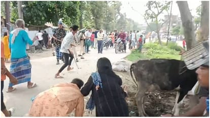 Bihar News : Magistrate Attacked during anti-encroachment drive in Purnea, bihar police