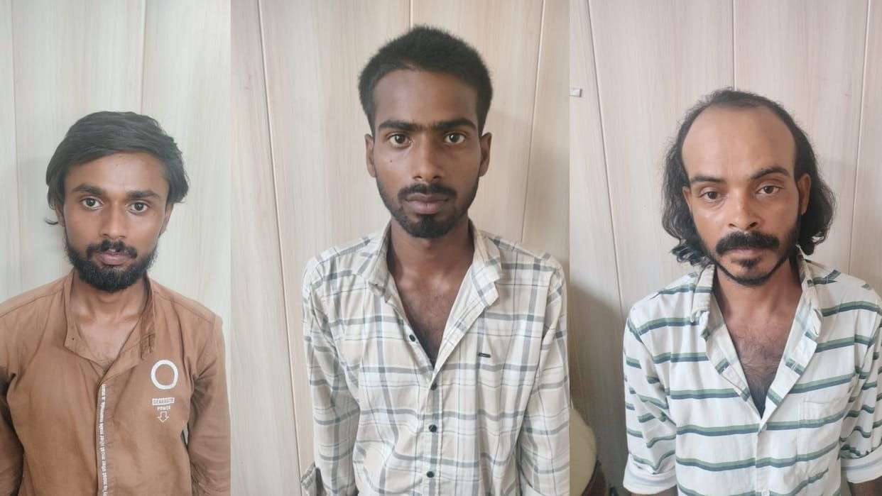 Three accused who entered the house and attacked the advocate with a bomb, arrested, sent to jail