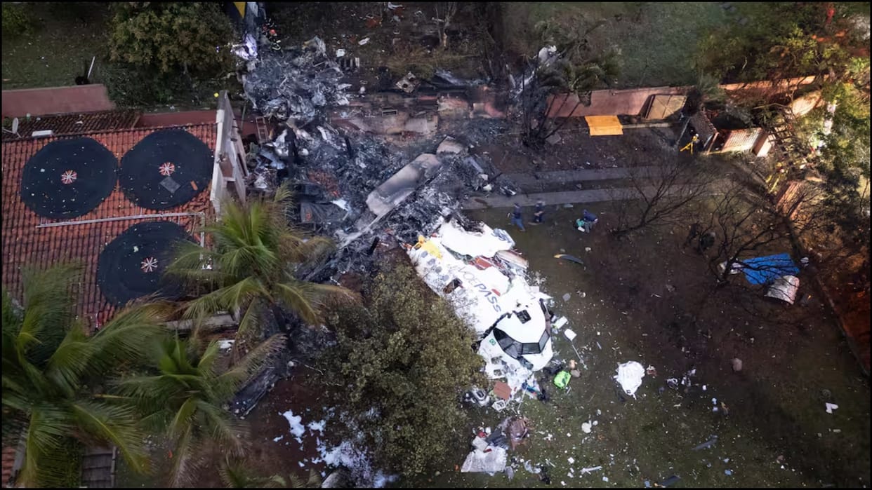 Brazil Plane eyewitness describes the scene called it terrible know more in hindi