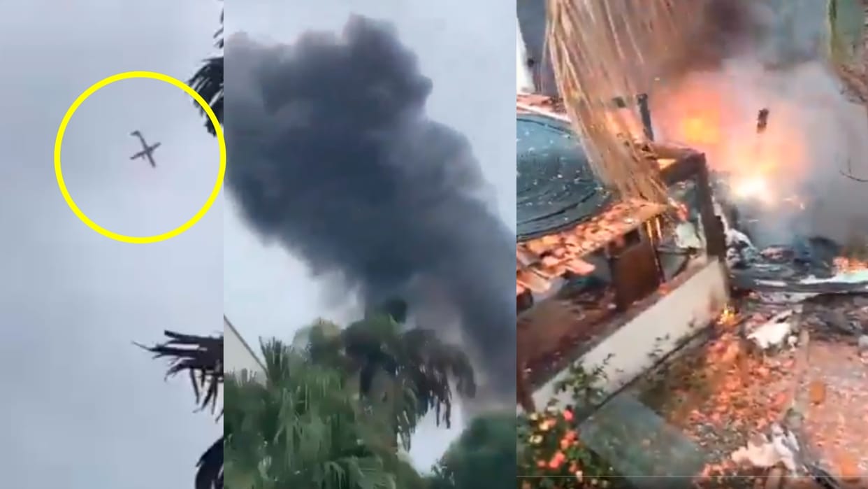Plane with 62 people aboard crashes in fiery wreck in Brazil’s Sao Paulo state