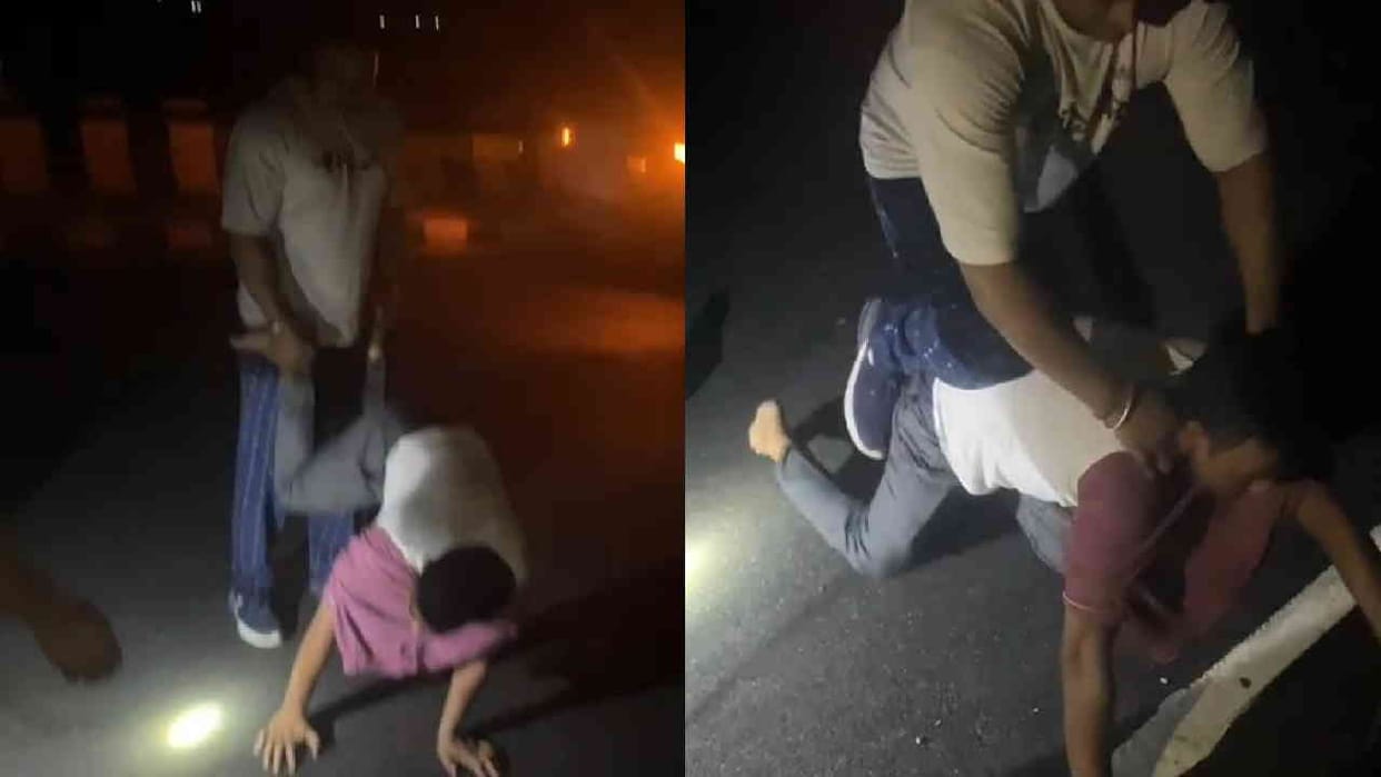 Constable suspended for beating bike rider Vikasnagar Dehradun Uttarakhand News