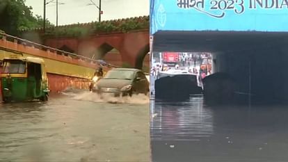 Delhi Waterlogging severe problem choked drainage system makes life pitiable