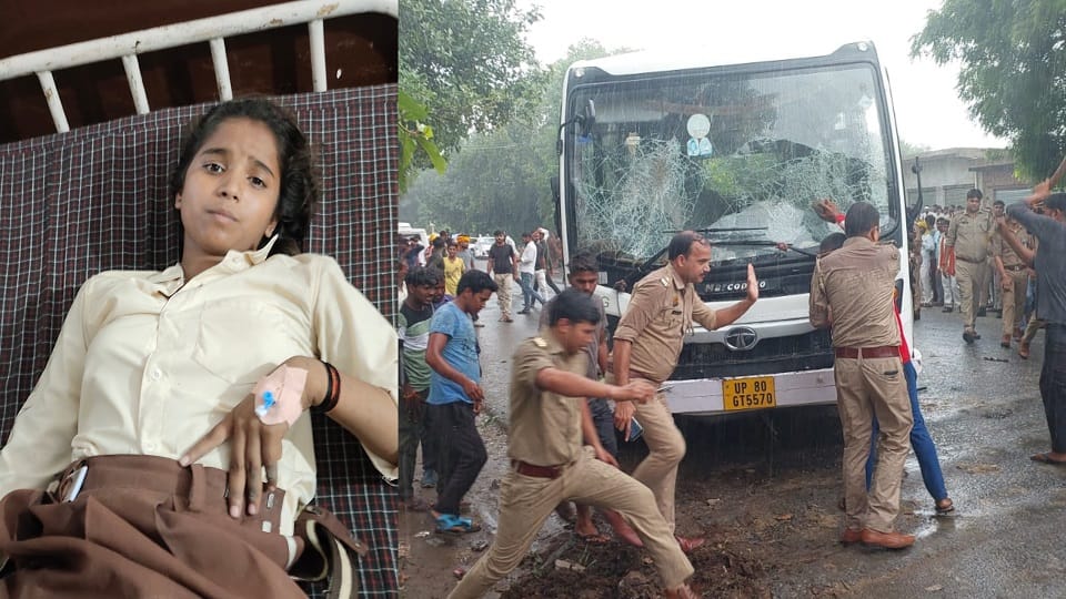 Class 9 student cried bitterly over death of brother in accident on Bah-Fatehabad road