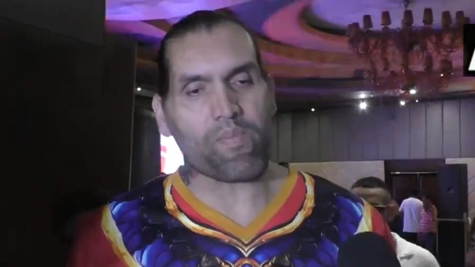 Great Khali congratulate olympic medal winners