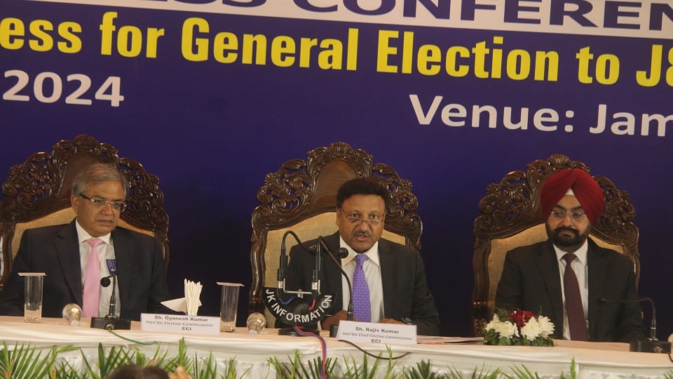 Election Commission indicated to hold assembly elections in Jammu and Kashmir soon