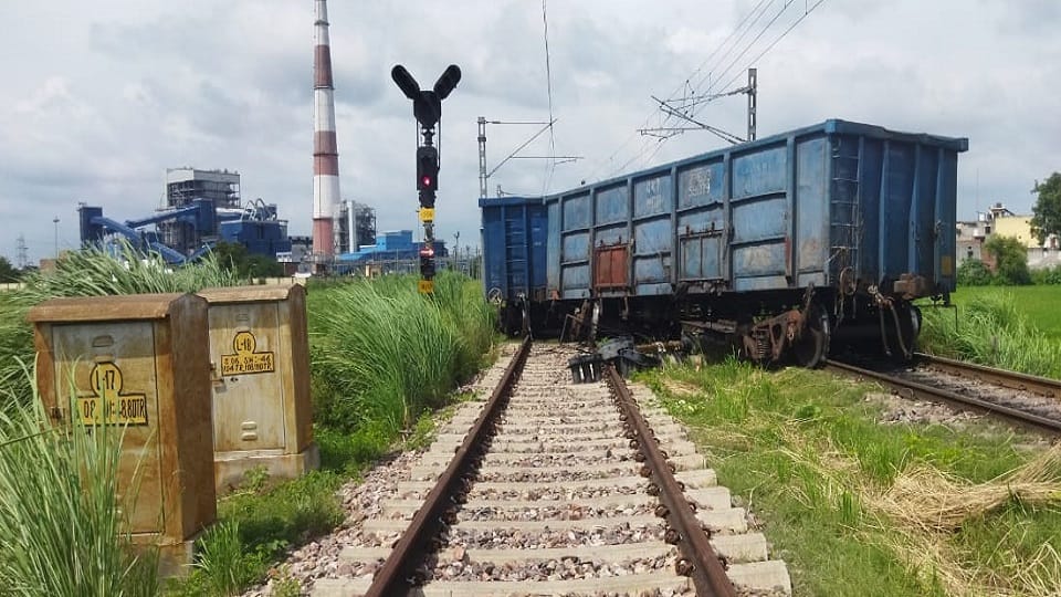 70 trains affected after a goods train derails on the Ghaziabad-New Delhi rail section.