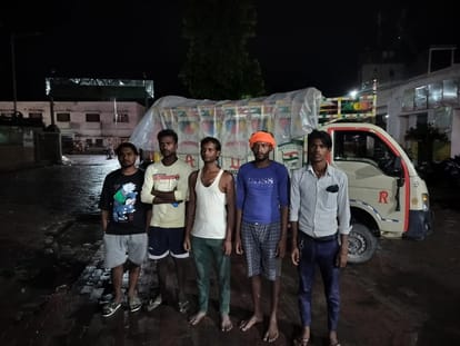 सड़क हादसों में दो लोगों की मौत: हुजूरपुर थाना क्षेत्र के करनैलगंज हुजूरपुर मार्ग पर हुई घटनाएं Two died in accidents in Bahraich.