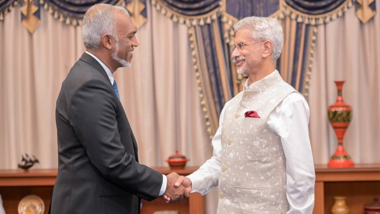 updates Jaishankar Maldivian visit meeting defence minister discusses security ties