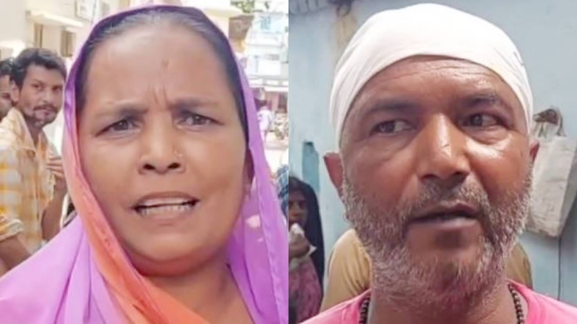 राशन के लिए परेशान हुए लोग