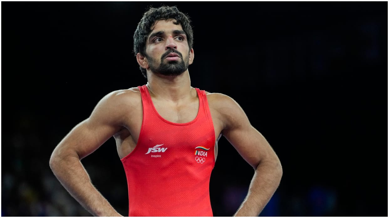 Paris Olympics bronze medallist grappler Aman Sehrawat requests WFI to reconsider ban on him admits mistake