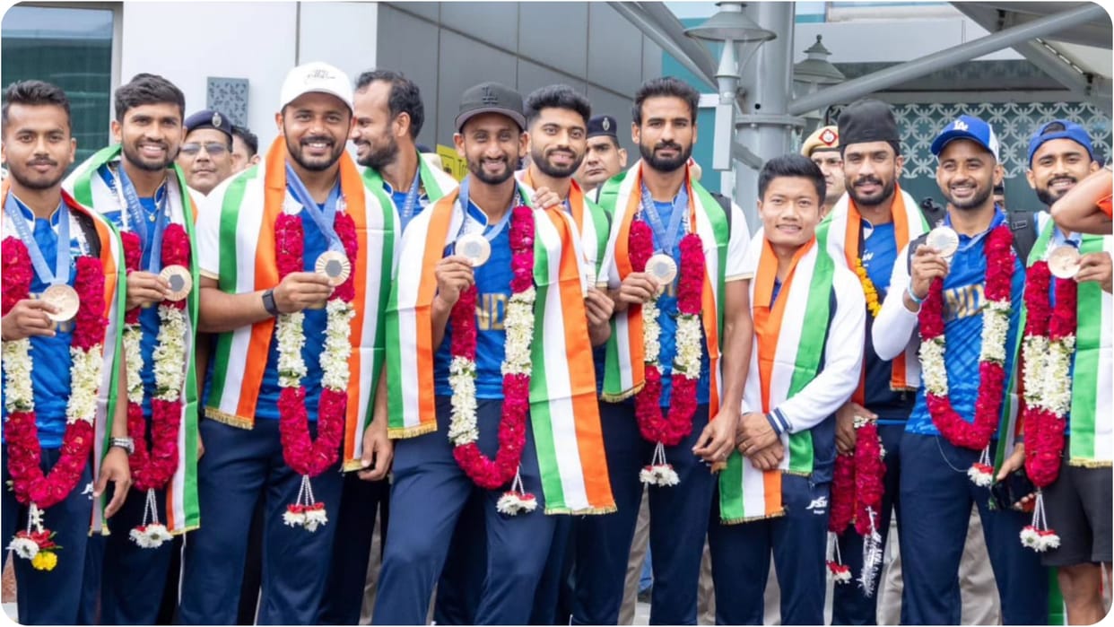Paris Olympics: CM Mann honored the hockey players who won bronze medal, also gave 1 crores rupees