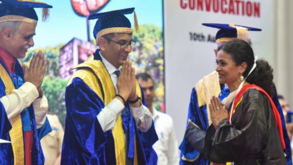 Chandigarh PGI convocation today CJI Dr. DY Chandrachud in PGI