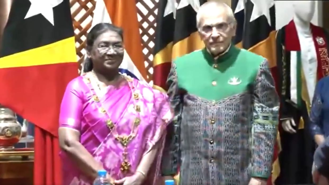 President Murmu arrives in Timor-Leste to boost bilateral ties